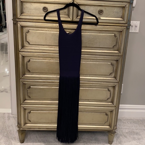 Herve Leger fringe dress - Picture 4 of 7
